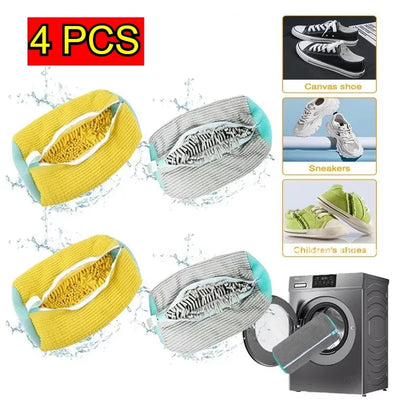 Sneaker Washing Net Bag to Wash Slippers Shoe Laundry Net Washing Machine Bag Slippers Shoes Bags Wash Slippers Washing Shoe Bag