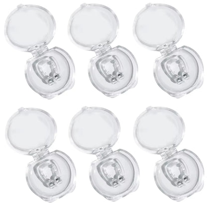 Anti Snoring Device Silicone Nose Clip Magnetic Sleep Tray Sleeping Aid Improve Sleeping Easy Breathe Apnea Guard Night Devices